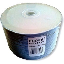 Maxell Cd-R 700Mb, 50 Szt. W Opakowaniu Shrink, Prędkość Zapisu 52X, 80 Min. Płyty Wysokiej Jakości Z Możliwością Nadruku, Żywe 