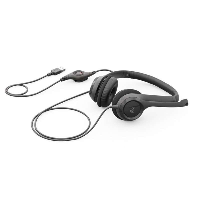 Słuchawki Logitech H390 981-000406 (Kolor Czarny)
