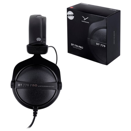 Beyerdynamic Dt 770 Pro 80 Ohm Black Limited Edition - Słuchawki Studyjne Zamknięte