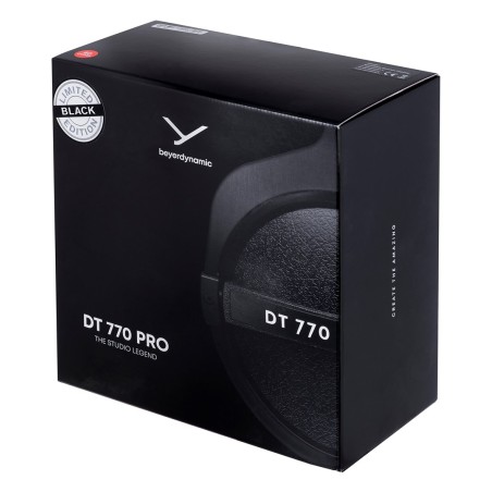 Beyerdynamic Dt 770 Pro 80 Ohm Black Limited Edition - Słuchawki Studyjne Zamknięte