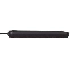 Maclean Listwa Zasilająca, Przedłużacz5 Gniazd + 3Xusb, 110-240V Ac 50/60Hz, 2.1A Max 2500W, 1,5M, Czarna Mce395 B