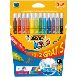 Flamastry Bic Kid Couleur