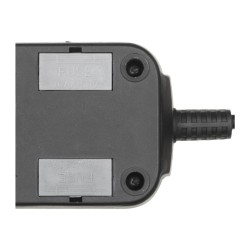 Listwa Zasilająca Lestar Lv530W 2,5M (5 X Ute  10 A  2,5M  Kolor Czarny)
