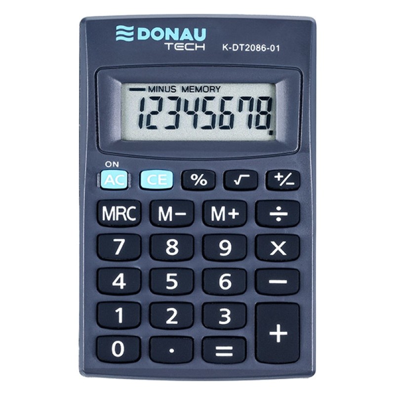Kalkulator Donau Tech K-Dt2086-01 Czarny