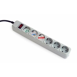 Listwa Zasilająca Energenie Spg6-B-6C (1,8M  Kolor Szary)