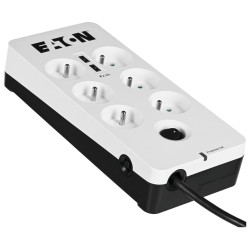 Listwa Przeciwprzepięciowa Eaton Pb6Uf (6 X Ute  10 A  Kolor Biały)