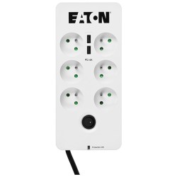Listwa Przeciwprzepięciowa Eaton Pb6Uf (6 X Ute  10 A  Kolor Biały)