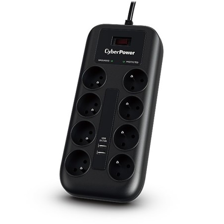 Listwa Przeciwprzepięciowa Cyberpower P0820Suf0-Fr