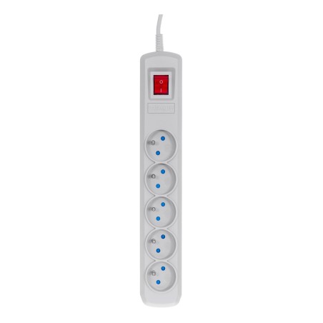 Listwa Przeciwprzepięciowa Activejet 5Gn/3M/Cz (10A  2300W) 3M  Kolor Szary