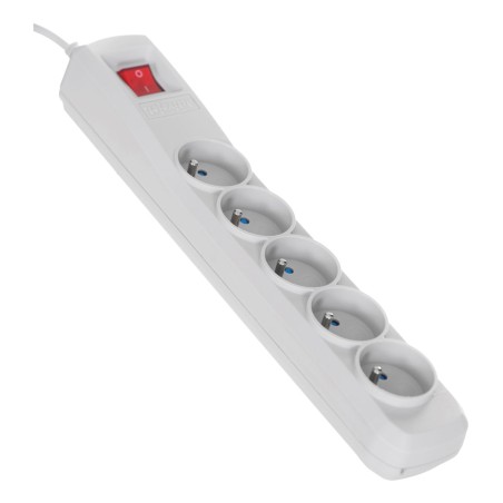 Listwa Przeciwprzepięciowa Activejet 5Gn/3M/Cz (10A  2300W) 3M  Kolor Szary