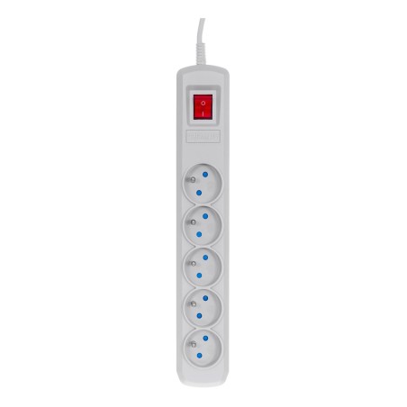 Listwa Przeciwprzepięciowa Activejet 5Gn/1,5M/Cz (10A  2300W) 1,5M  Kolor Szary