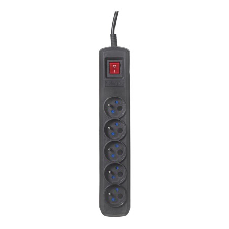Listwa Przeciwprzepięciowa Activejet 5Gn/5M/Cz (10A  2300W) 5M  Kolor Czarny