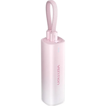 Powerbank Vention 20W Pd Usb-C Lightning 5000 Mah Różowyi Gradient