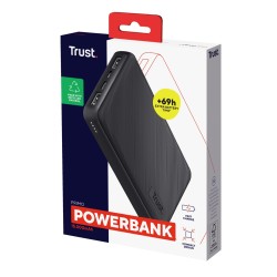 Powerbank Trust Primo 15000Mah Eco Black
