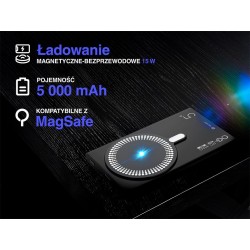 Tracer Powerbank Airmag2 5000Mah Pd20W+15W Mag