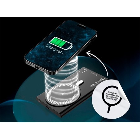 Tracer Powerbank Airmag2 5000Mah Pd20W+15W Mag