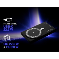 Tracer Powerbank Airmag2 5000Mah Pd20W+15W Mag