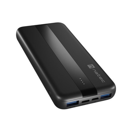 Natec Powerbank Trevi Slim Q V2 10000Mah Pd Usb-C 20W + Usb-A 18W + Kabel Usb-C