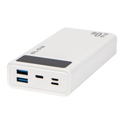 Blow Power Bank 20000Mah Qc+Pd 20W + Lightning Biały Pb20E