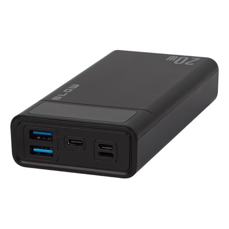 Blow Power Bank 20000Mah Qc+Pd 20W + Lightning Czarny Pb20E