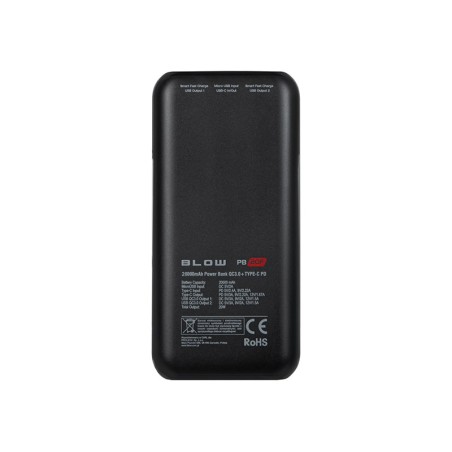 Blow Power Bank 20000Mah Pd 20W Czarny Pb20F