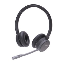 Agfeo Infinity Zestaw Słuchawkowy Bezprzewodowy Opaska Na Głowę Biuro/Centrum Telefoniczne Bluetooth Czarny