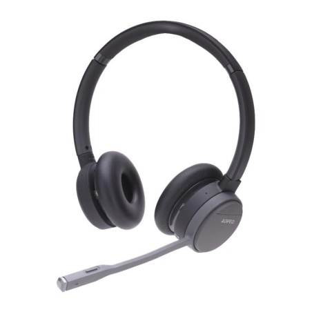 Agfeo Infinity Zestaw Słuchawkowy Bezprzewodowy Opaska Na Głowę Biuro/Centrum Telefoniczne Bluetooth Czarny