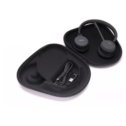 Agfeo Infinity Zestaw Słuchawkowy Bezprzewodowy Opaska Na Głowę Biuro/Centrum Telefoniczne Bluetooth Czarny