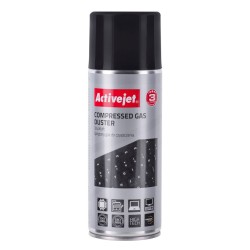 Activejet Aoc-200 Sprężone Powietrze (400 Ml) Niezbędny W Każdym Biurze, Środek Czyszczący. Przeznaczone Do Czyszczenia Elektron