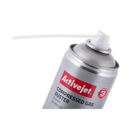 Activejet Aoc-200 Sprężone Powietrze (400 Ml) Niezbędny W Każdym Biurze, Środek Czyszczący. Przeznaczone Do Czyszczenia Elektron