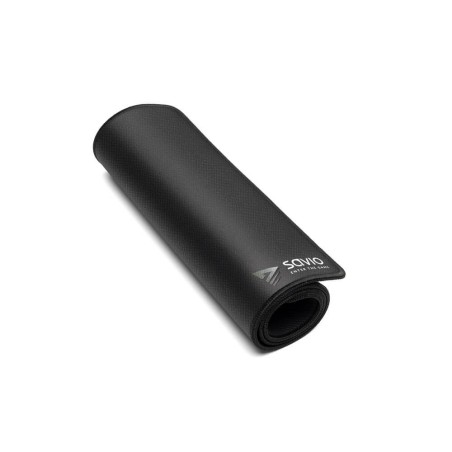 Savio Gaming Mouse Pad 250X250X2Mm, Stitched Edges Black Edition Precision Control S