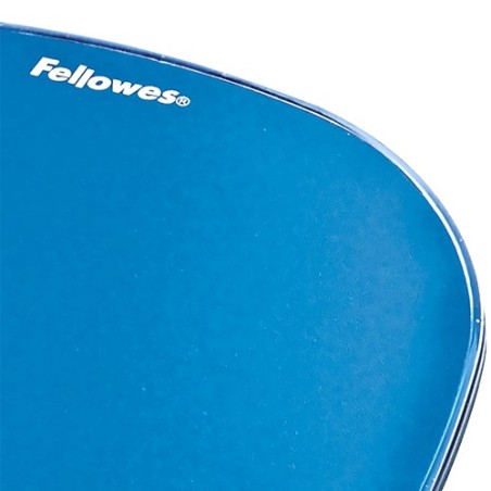 Fellowes Crystal Podkładka Pod Mysz I Nadgarstek Żelowa Niebieska