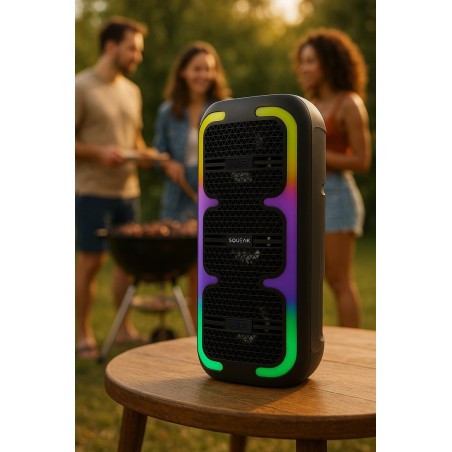Squeak Głośnik Karaoke Beatone Bluetooth 5.3, 45W Radio Fm, Microsd, Aux, Usb, Usb-C Sq1009