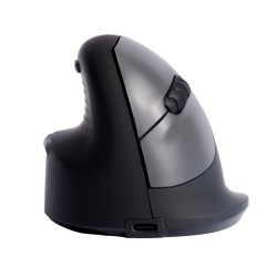 R-Go Pele He Ergonomiczna Myszka Lewa Bluetooth Sidabrina