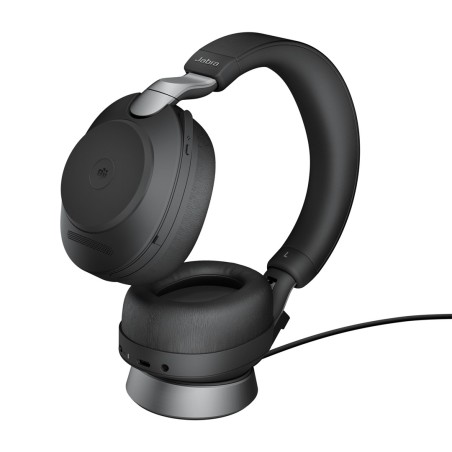 Jabra 28599-999-989 Słuchawki/Zestaw Słuchawkowy Przewodowy I Bezprzewodowy Opaska Na Głowę Biuro/Centrum Telefoniczne Usb Typu-