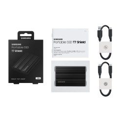 Samsung Ssd T7 Shield Black 2Tb Mu-Pe2T0S/Eu