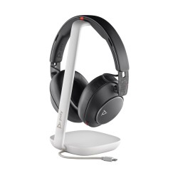 Poly Zestaw Słuchawkowy Voyager Surround 85 Uc Usb-C + Przejściówka Usb-C/A + Podstawka Ładująca