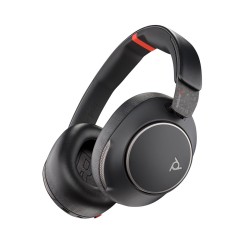 Poly Zestaw Słuchawkowy Voyager Surround 85 Uc Usb-C + Przejściówka Usb-C/A + Podstawka Ładująca