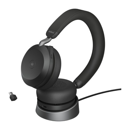 Jabra 27599-999-889 Słuchawki/Zestaw Słuchawkowy Przewodowy I Bezprzewodowy Opaska Na Głowę Połączenia/Muzyka Usb Type-C Bluetoo