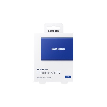 Dysk Samsung Ssd T7 Portable 2Tb Mu-Pc2T0H/Ww Niebieski