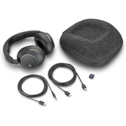 Poly Zestaw Słuchawkowy Voyager Surround 80 Uc Usb-C + Przejściówka Usb-C/A