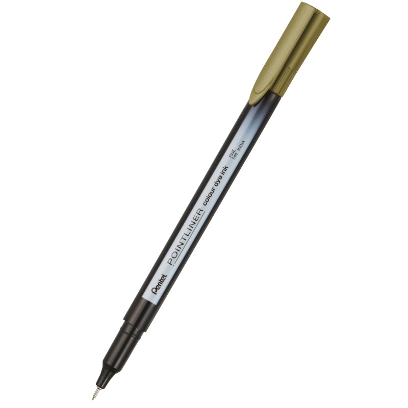 Cienkopis Pointliner Colour Złoto-Brązowy S40-E4 Pentel
