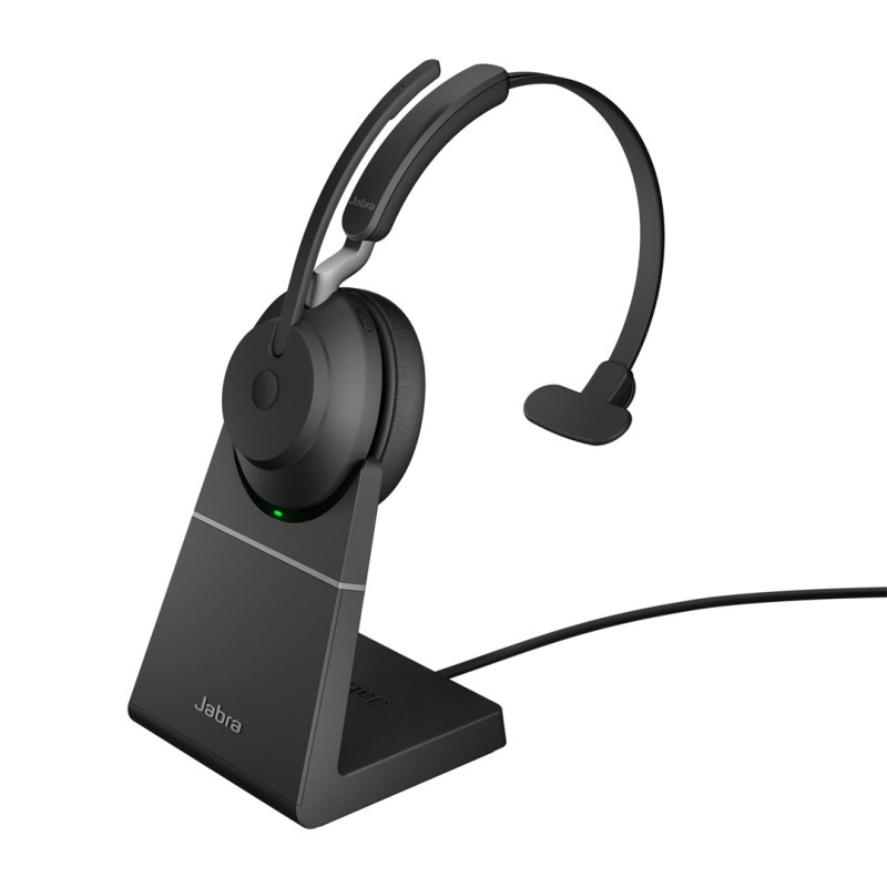 Jabra 26599-889-989 Słuchawki/Zestaw Słuchawkowy Bezprzewodowy Opaska Na Głowę Biuro/Centrum Telefoniczne Usb Typu-A Bluetooth C