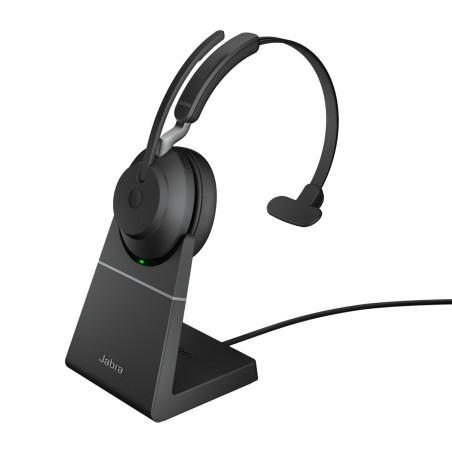 Jabra 26599-889-989 Słuchawki/Zestaw Słuchawkowy Bezprzewodowy Opaska Na Głowę Biuro/Centrum Telefoniczne Usb Typu-A Bluetooth C