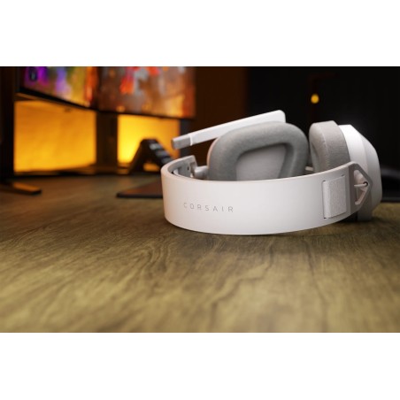 Corsair Ca-9011296-Eu Słuchawki/Zestaw Słuchawkowy Bezprzewodowy Opaska Na Głowę Gaming Bluetooth Biały