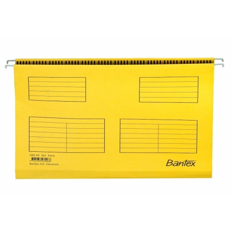 Teczka Zawieszana Standard Żółta Bantex 100331433