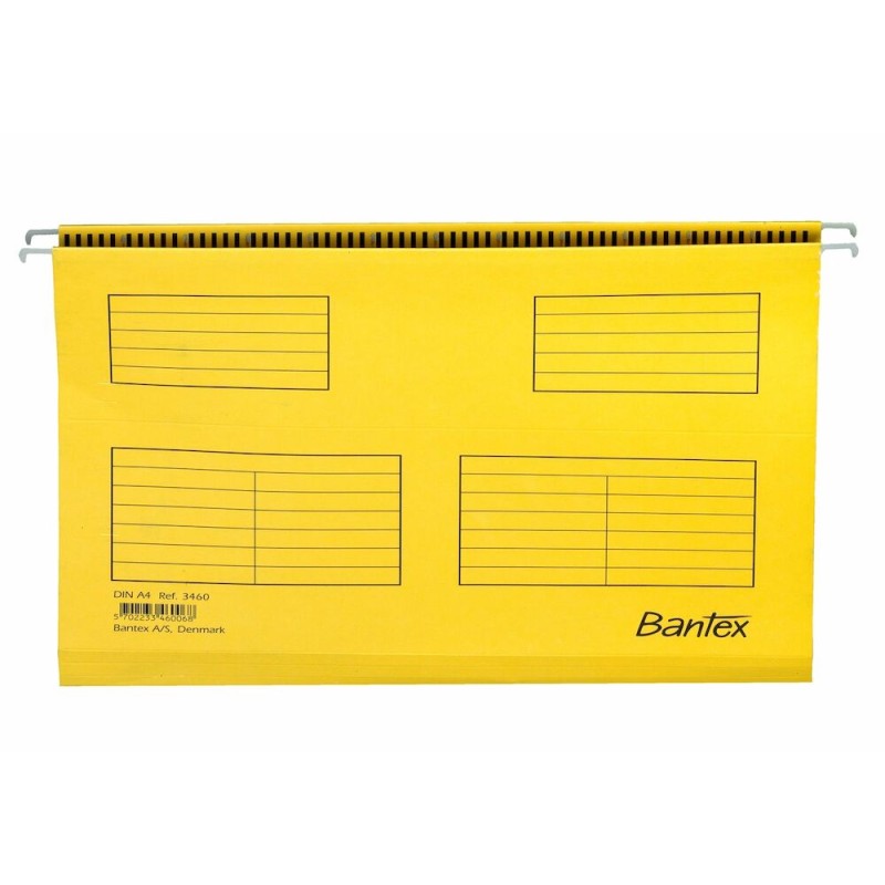 Teczka Zawieszana Standard Żółta Bantex 100331433