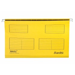 Teczka Zawieszana Standard Żółta Bantex 100331433