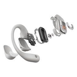 Słuchawki Douszne Bezprzewodowe Shokz Openfit 2+ Szare