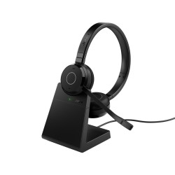 Jabra Evolve 65 Te Zestaw Słuchawkowy Przewodowy I Bezprzewodowy Opaska Na Głowę Biuro/Centrum Telefoniczne Usb Typu-A Bluetooth